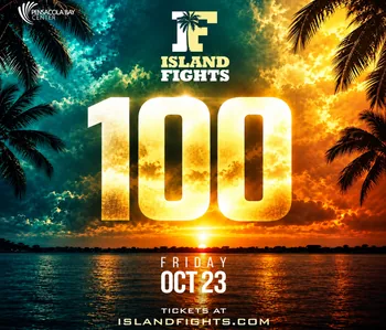 Island Fights 100 event artwork