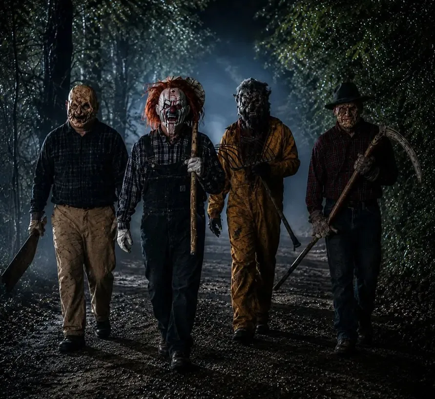 Pope’s Haunted Farm event artwork