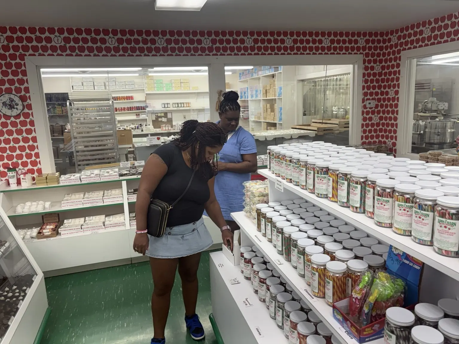 Browsing local treats