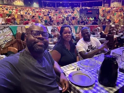 The Tribe at the dinner show